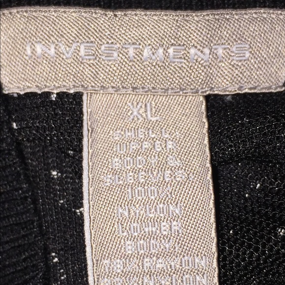 Investments Sweater Size Large With Pokey Dots - Picture 5 of 8